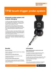 Image of TP20 touch trigger probe system